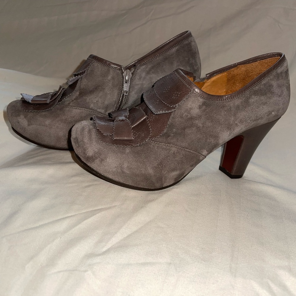 European booties (suede)